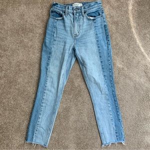 Abercrombie & Fitch High Rise Mom Jean